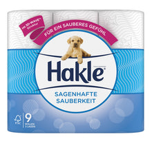 WC-Papier Hakle Sagenhafte Sauberk. weiss, 3lg. 9,9x12cm, FSC, 15