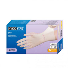 Handschuhe Latex SKIN weiss, l. gepudert XL