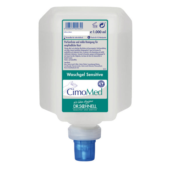 CIMOMED Handwaschgel ohne Zusatzstoffe 6 x 1 Liter