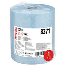 Wischtuch Wypall X60 Grossrolle 500cps. hellblau 31,5x38cm