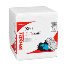 Wischtuch Wypall X60 1/4 Falz weiss 31x32cm