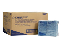 Wischtuch Kimtech PREP 1/4 Falz blau, Polypropylen 49x38cm 420 Bl