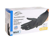 Handschuhe Nitril Allfood Safe schwarz M
