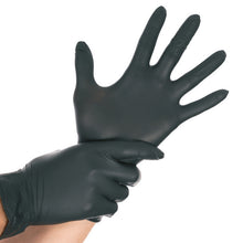 Handschuhe Nitril Allfood Safe schwarz XL