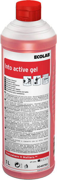 Into active gel Gel-Sanitärreiniger 12 x 1 L