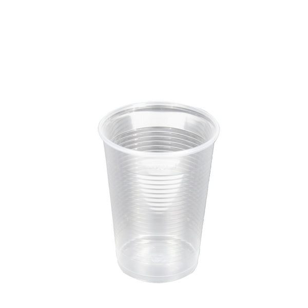 Becher 2dl PP mit Schaumrand weich, unzerbr. geeicht, transparent